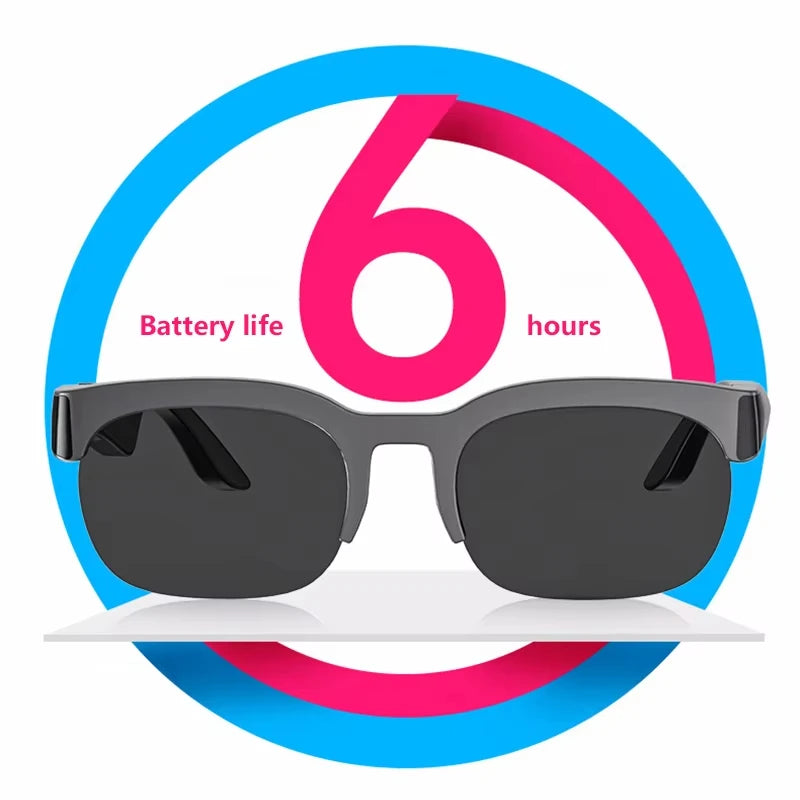 Bluetooth-Smart-Brille für Musik und Anrufe – Produktbild 6