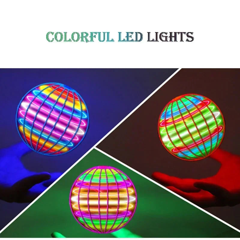 LED-Flugball mit Boomerang-Effekt, schwebender Spinner – Produktbild 9