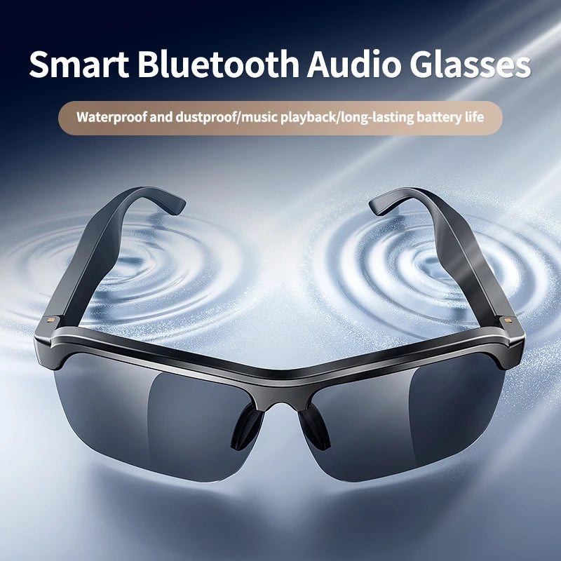 Smart Glasses 8K AI – 100MP Kamera, Bluetooth, Musik & Sonnenbrille für Damen & Herren