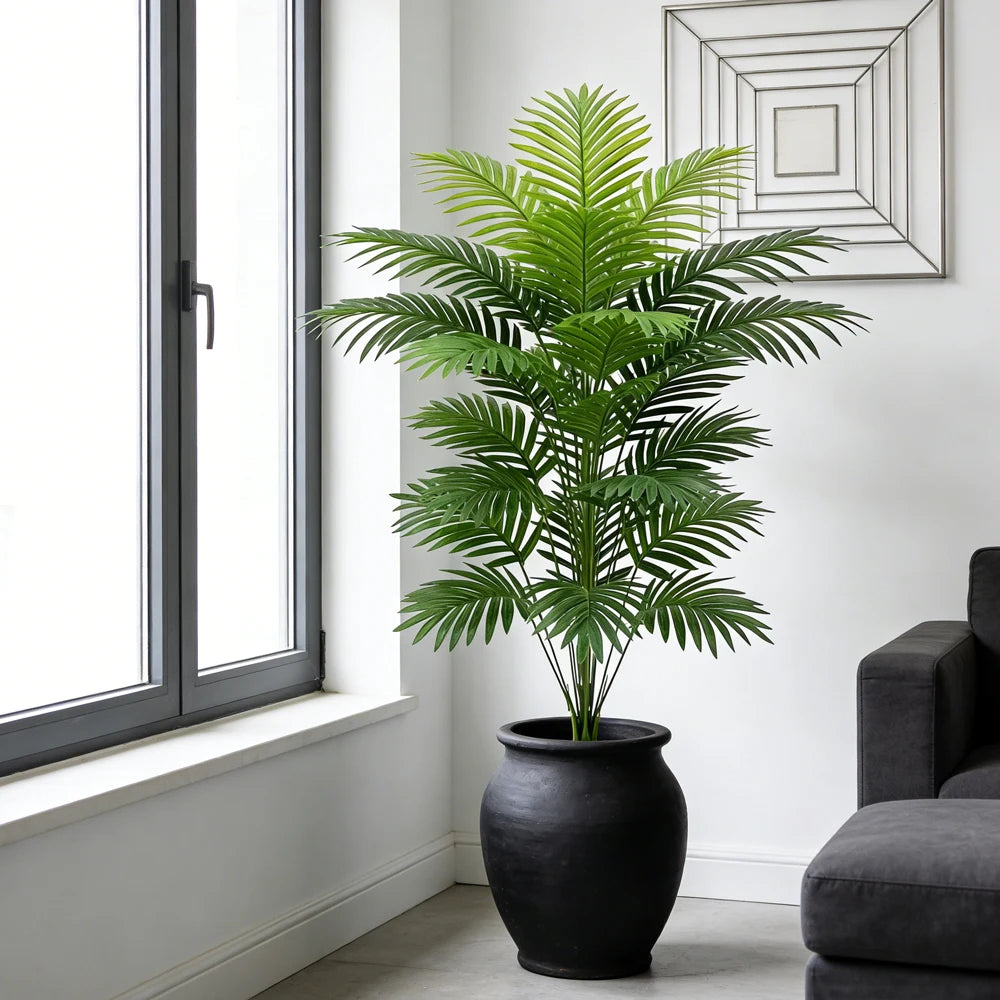 Künstliche Palme 60–80 cm – Monstera & Kokospalme für Heim & Garten