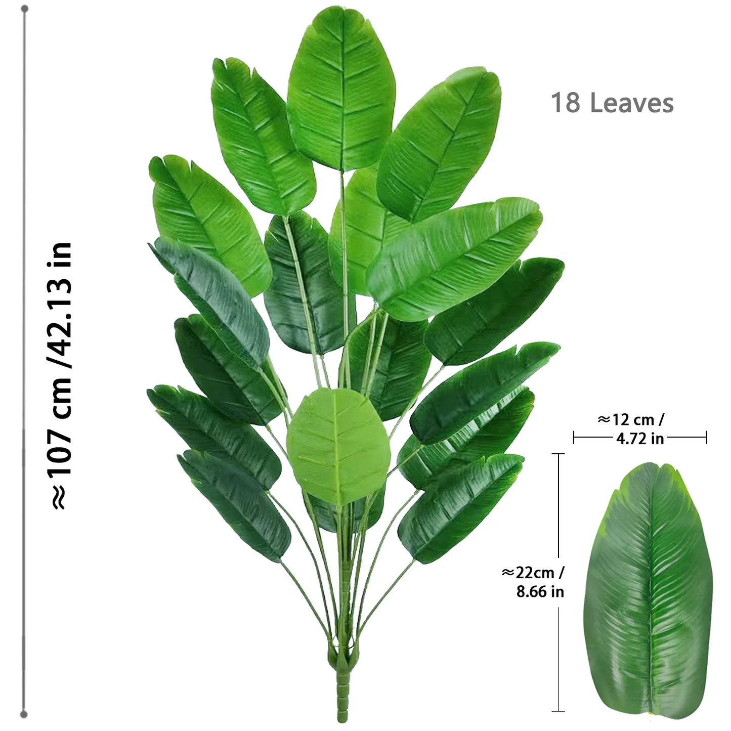 Künstliche Monstera Palme – Tropische Dekopflanze für Garten & Wohnzimmer