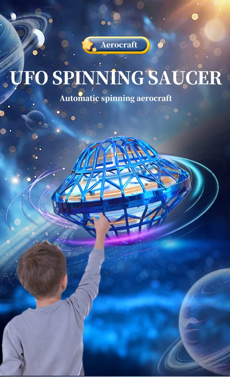 UFO-Sensor-Flugball mit leuchtendem Schwebeeffekt – Produktbild 7