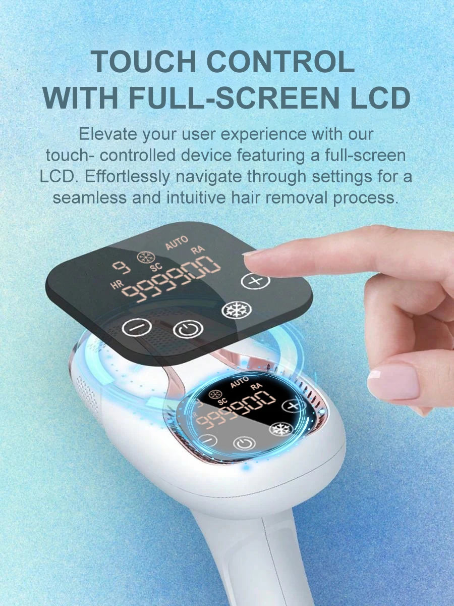 Vancostar IPL 3-in-1 – Haarentfernung, Hautverjüngung & Akne-Behandlung mit Ice-Cooling
