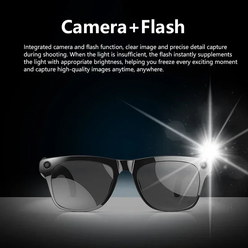 Lenovo 8K Smart-Brille – 1200MP Kamera, ChatGPT, Touch, Sport, KI-Sprachassistent & Bluetooth