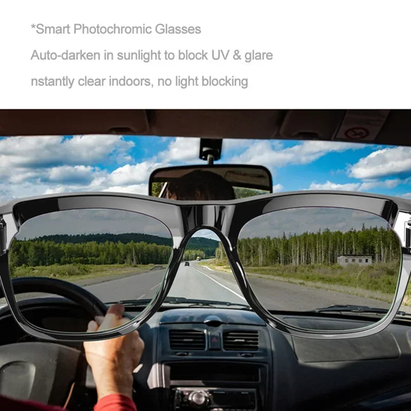 Lenovo Smart-Brille HD Photochrom – KI, Bluetooth, Musik, Übersetzung & Kamera