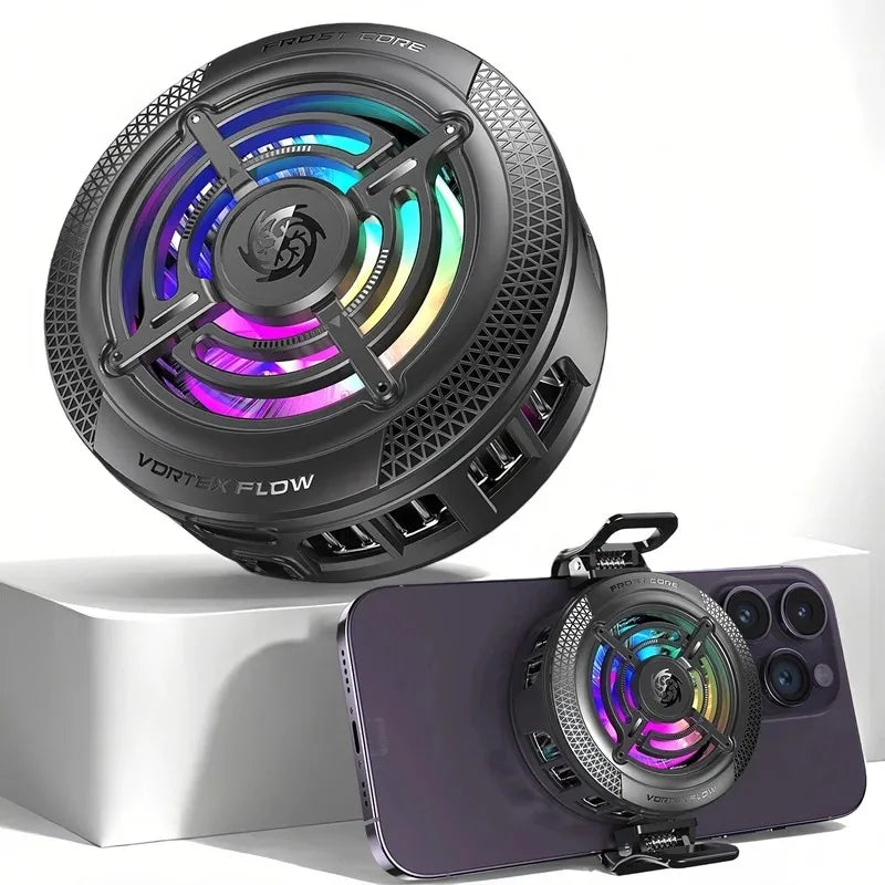 2IN1 Magnetischer Handy-Kühler – RGB Clip-Kühlung für iPhone & Samsung – Bild 6
