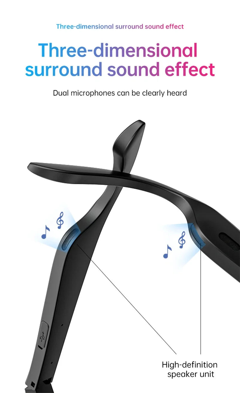 Lenovo XG89 Bluetooth-Smart-Brille für Musik und Anrufe – Produktbild 11