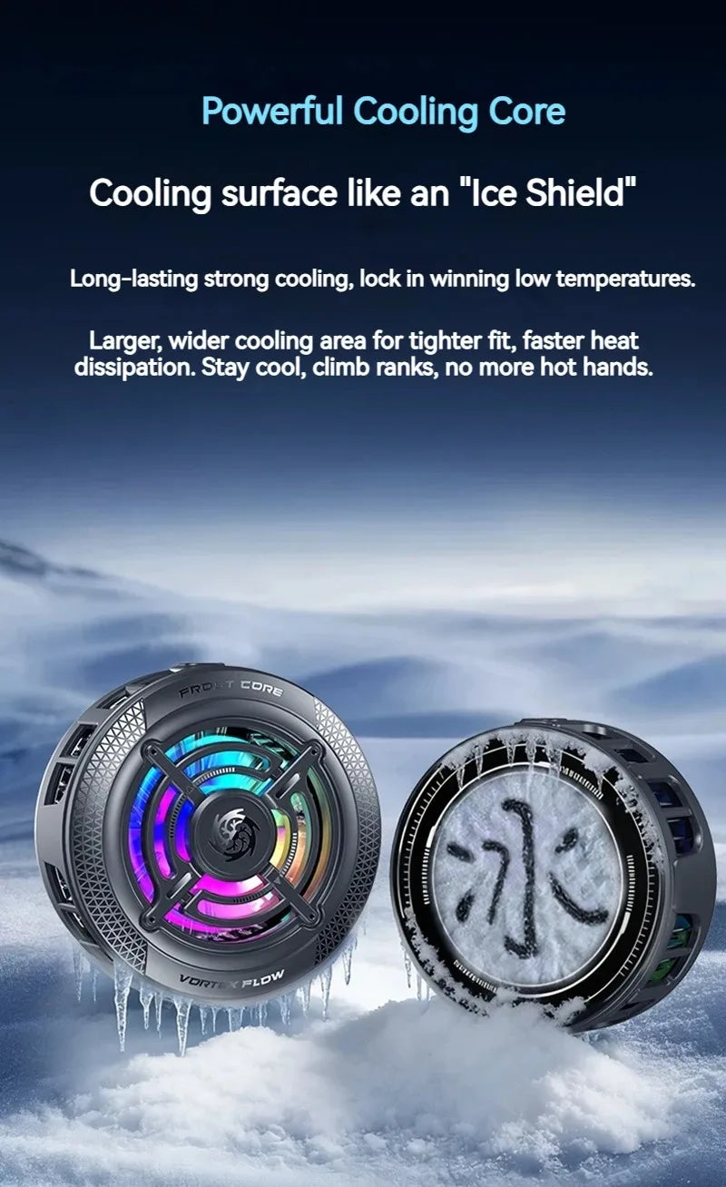 2IN1 Magnetischer Handy-Kühler – RGB Clip-Kühlung für iPhone & Samsung – Bild 14