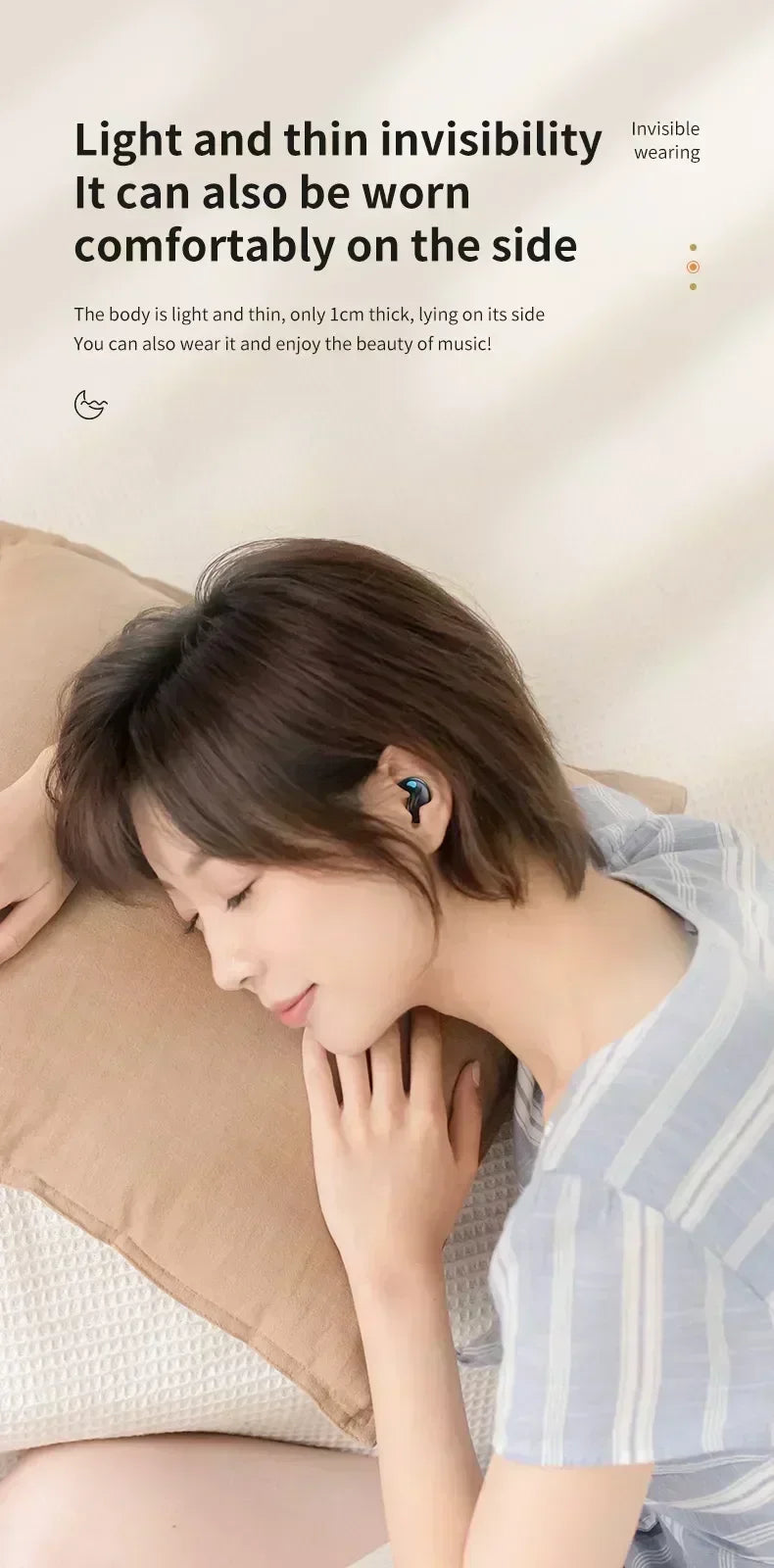 LISM TWS Bluetooth Earbuds – Kabellos, Noise Cancelling, NFC, wasserdicht & HiFi Sound