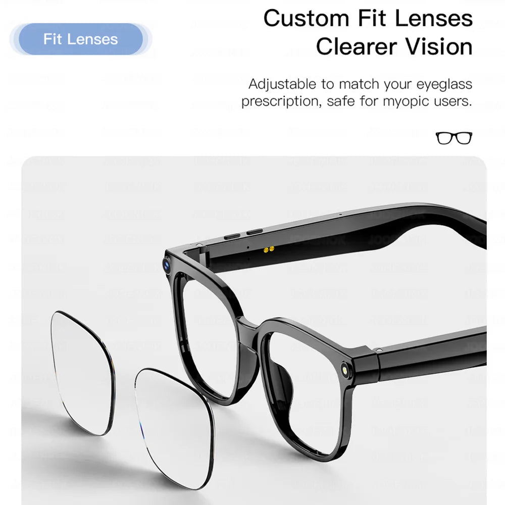 AI Smart Glasses 2026 – 1080P Kamera, WLAN, Übersetzung & Sprachassistent