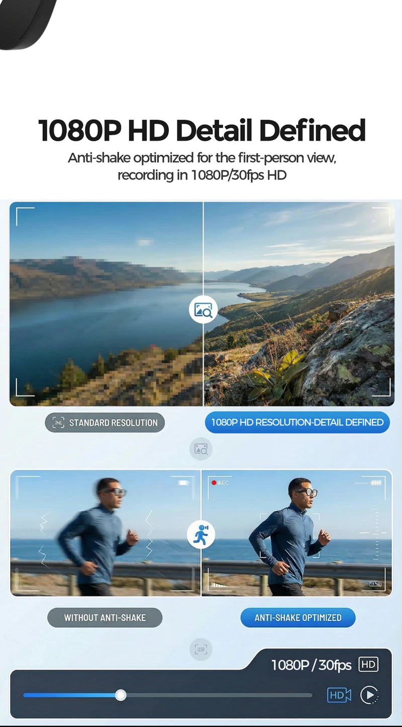 AI Smart Glasses 2026 – 8MP Dual-Kamera, 4K Video & KI-Übersetzung – Bild 8