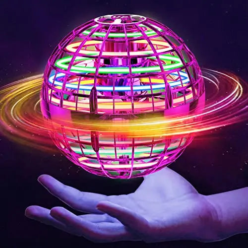 Roter Flying-Orb-Ball 2026 mit LED-Lichteffekt – Produktbild 20