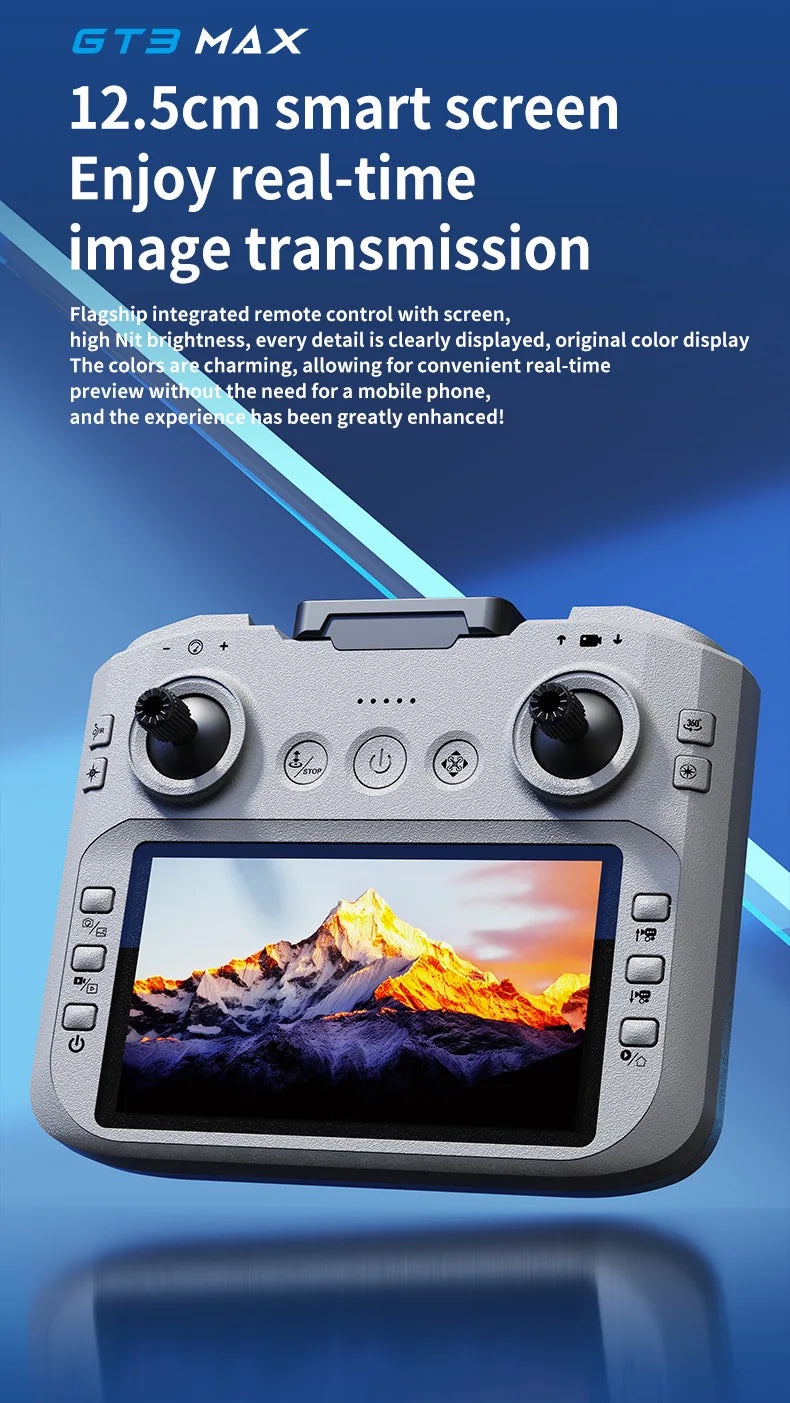 GT3 MAX Mini-Drohne 8K HD – 4,3" Display, Kopfloser Modus, 360° Flip & Kinder-Quadcopter