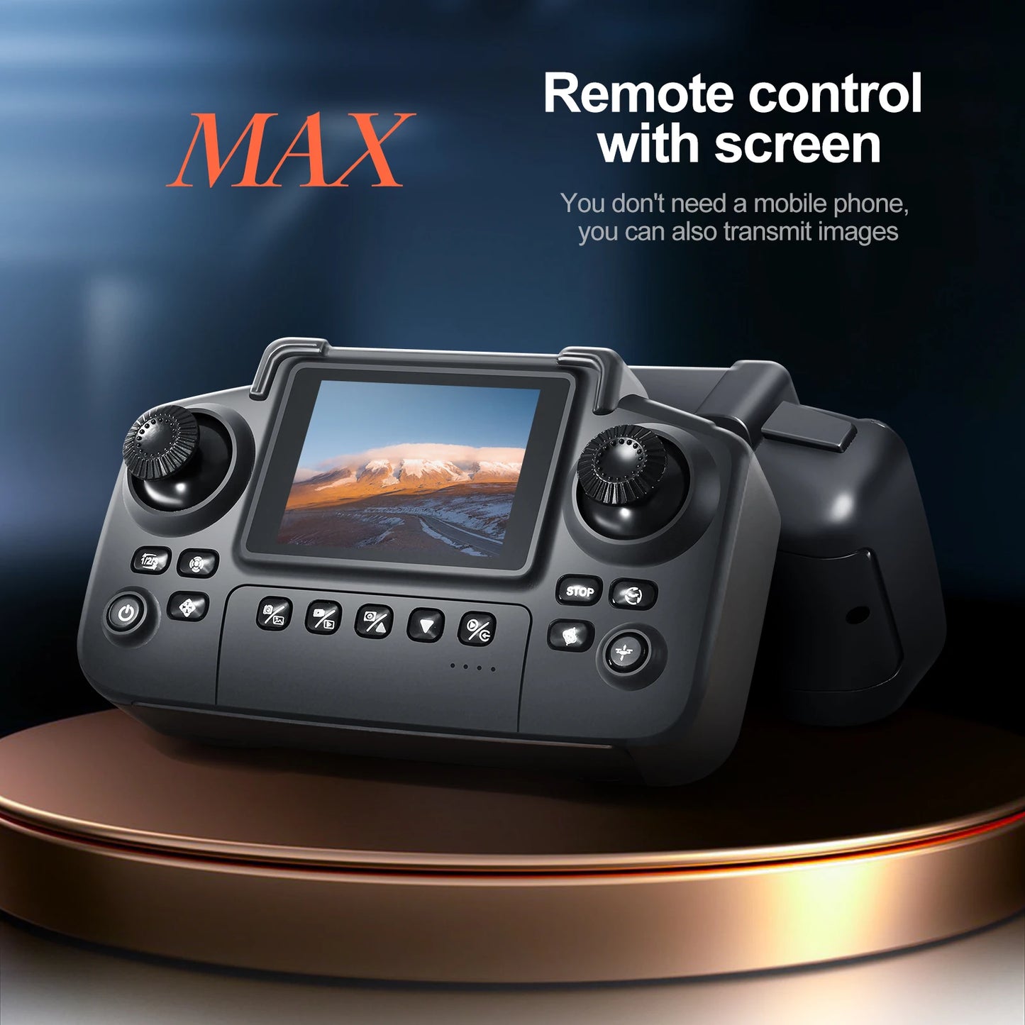 JJRC E88/E99 Drohne – 4K Dual-Kamera, Display-Fernbedienung, Faltbar