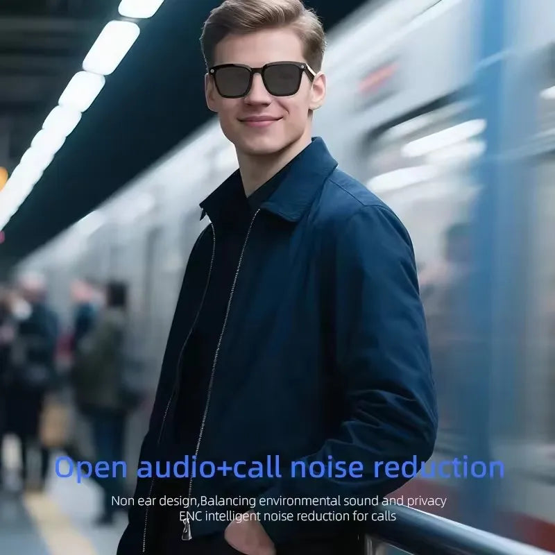KI Smart Brille 2026 – 8MP HD Kamera, 4K Video, Bluetooth, Übersetzung & Musik