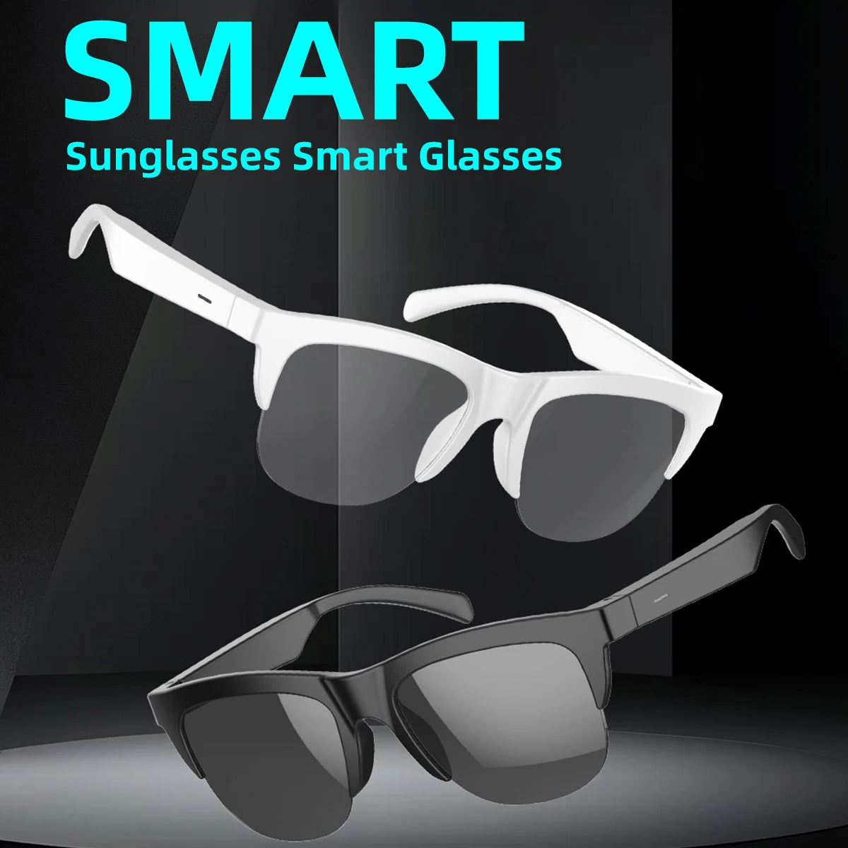 Bluetooth Smart Glasses F01 – Hi-Fi Sound, Touch Control & Blaulichtschutz