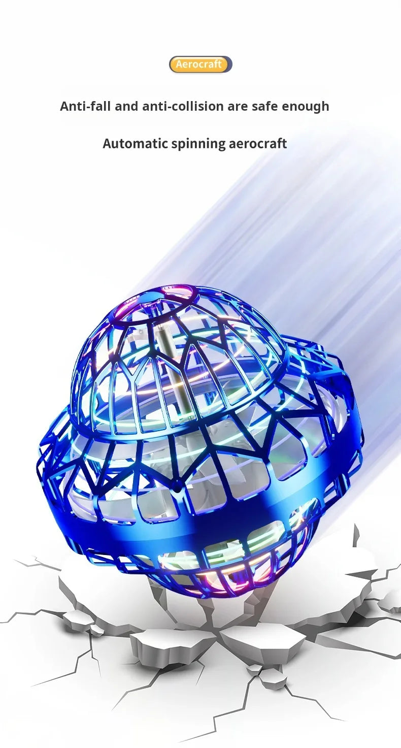 Aufgerüsteter Flyball-UFO mit LED-Licht und USB-Ladung – Produktbild 13