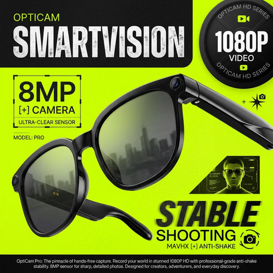 W630 Smart Brille – Kamera, KI-Übersetzung & WiFi Streaming