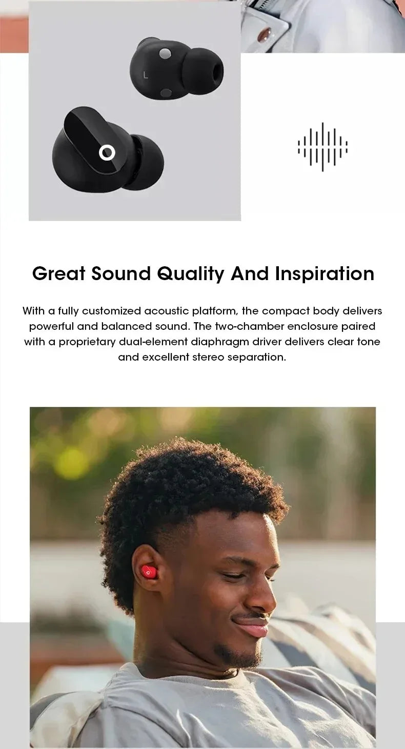 SEOBIOG Buds 4 Pro – Bluetooth Earbuds mit Active Noise Cancelling, HiFi Stereo & Mikrofon