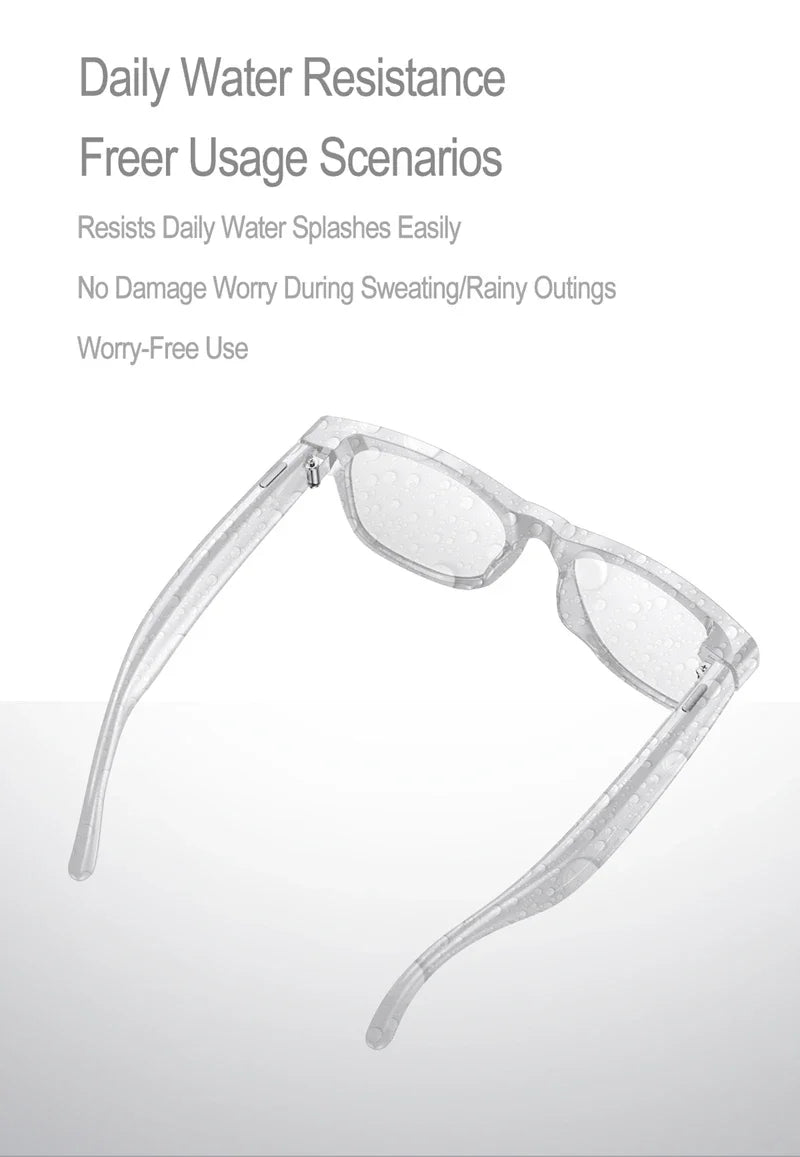 6K AI Kamera Brille – Photochrom, ChatGPT, Übersetzung in 75 Sprachen & Bluetooth