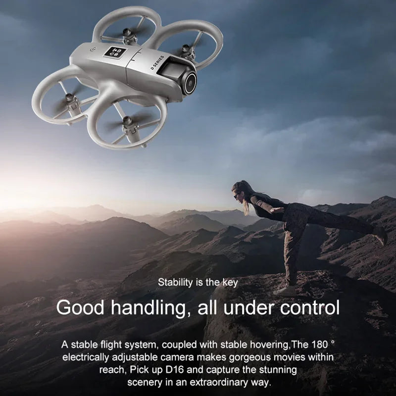 Lenovo D16 Drohne 8K GPS – Brushless Motor, Hinderniserkennung, Dual-Kamera & Optischer Fluss