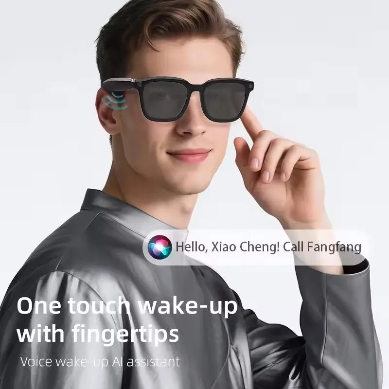 KI Smart Brille 2026 – 8MP HD Kamera, 4K Video, Bluetooth, Übersetzung & Musik