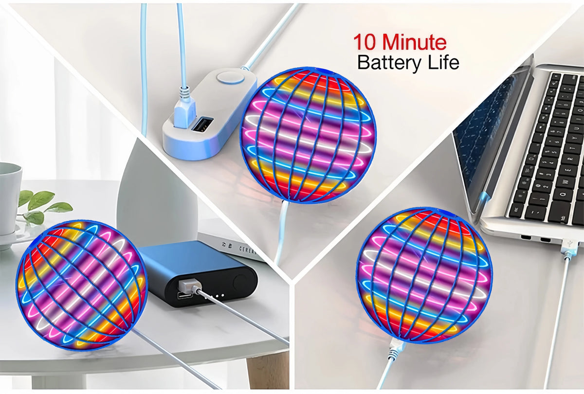 Flyorb LED-Flugball mit Boomerang-Effekt und Fernbedienung – Produktbild 7