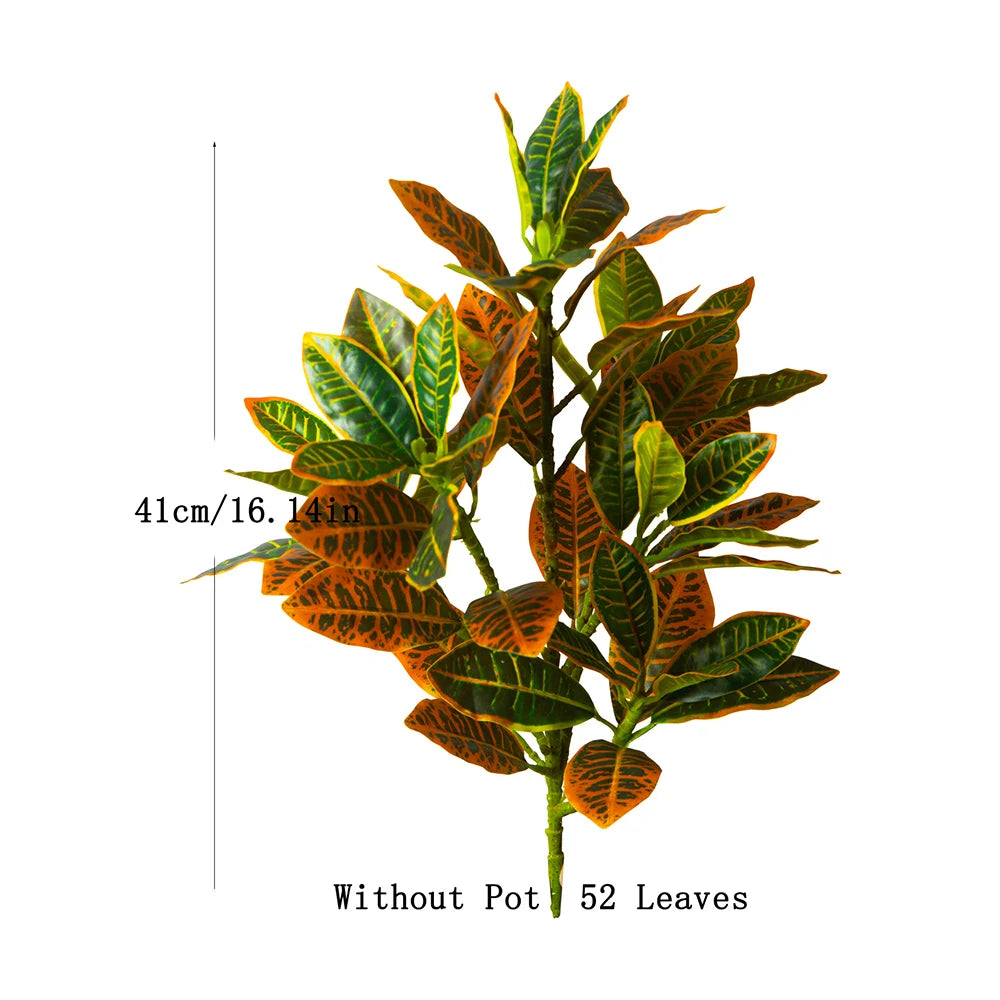 Künstliche Pflanzen 24–41 cm – Tropische Zweige für Heim & Büro