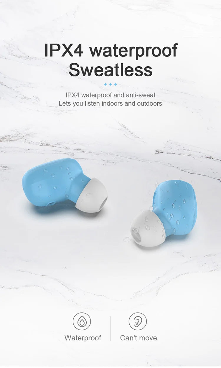 TWS Bluetooth Kopfhörer – Kabellose Stereo Earbuds mit Ladecase