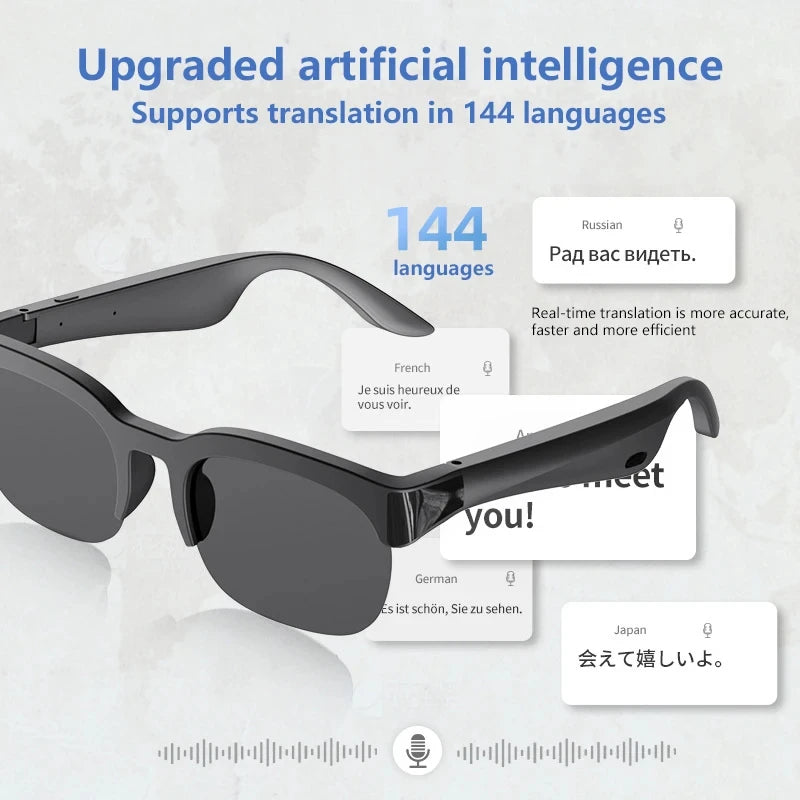 Lenovo Bluetooth-Smart-Brille für Musik und Anrufe – Produktbild 3