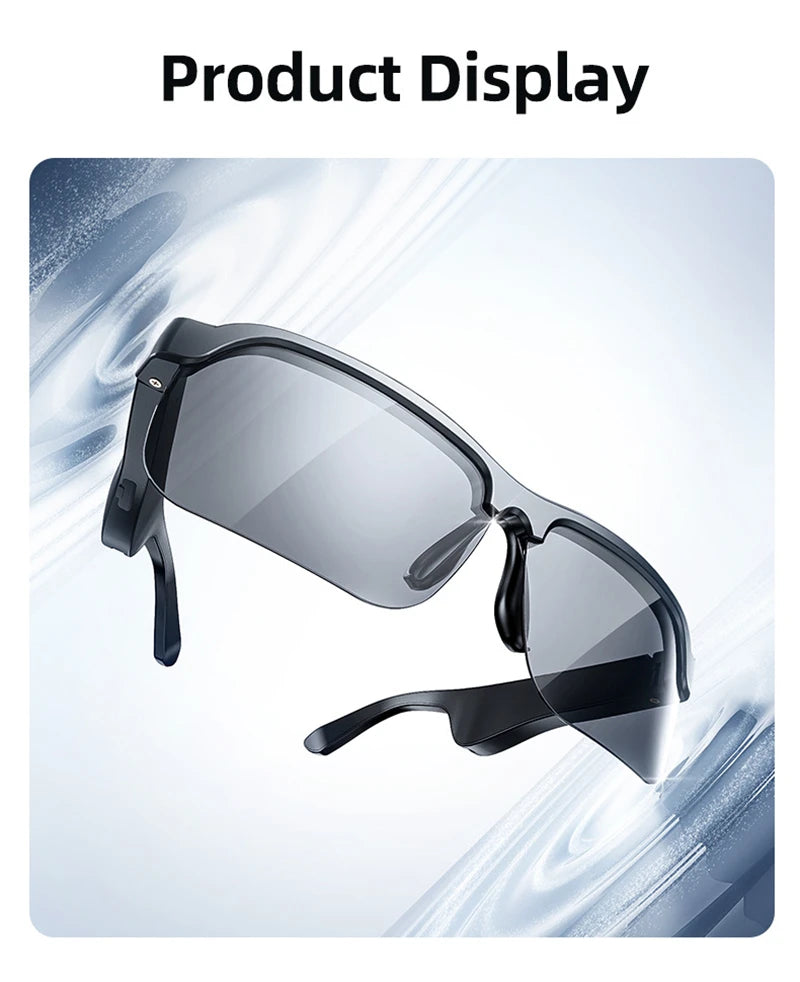 Smart Glasses 8K AI – 100MP Kamera, Bluetooth, Musik & Sonnenbrille für Damen & Herren