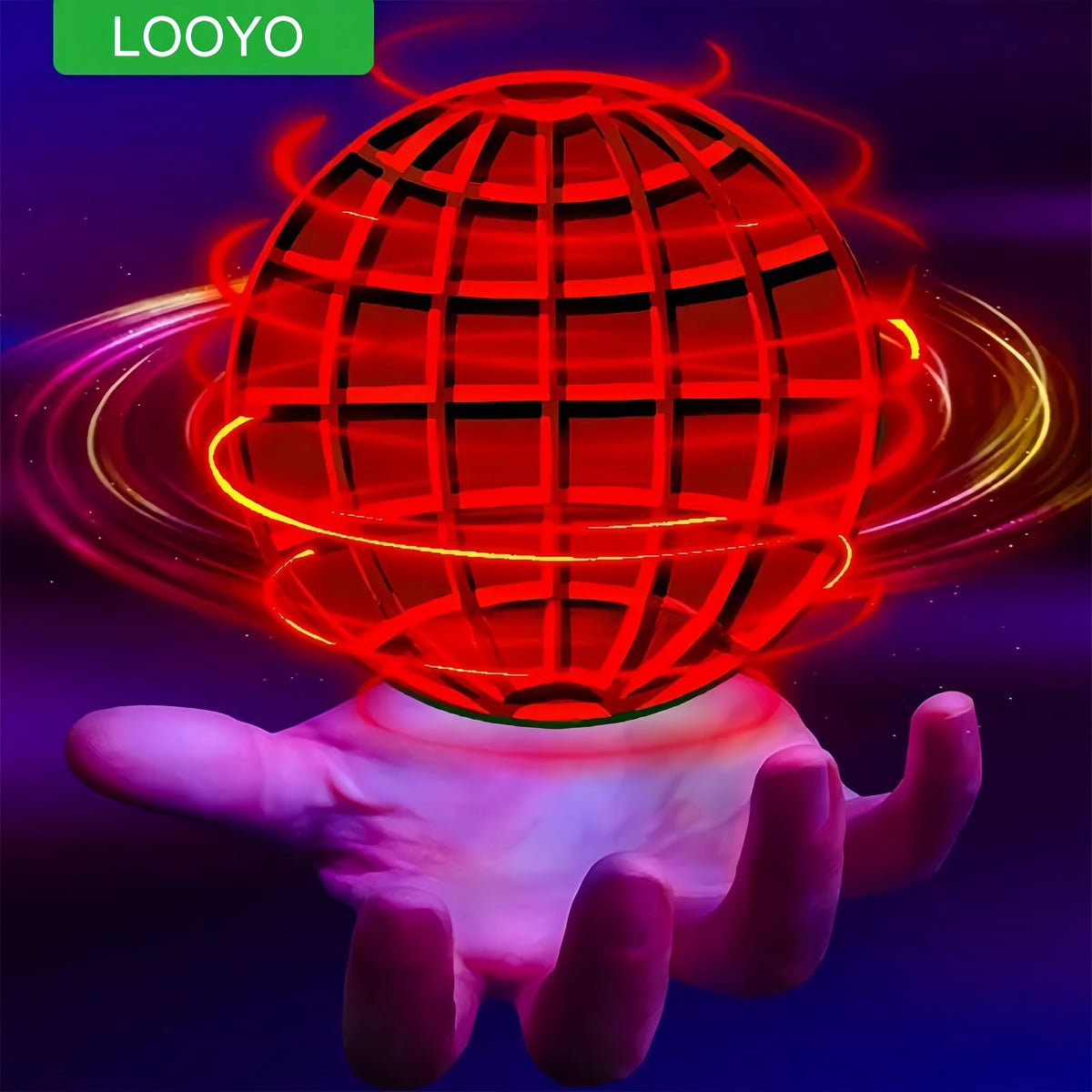 Flyorb LED-Flugball mit Boomerang-Effekt und Fernbedienung – Produktbild 1