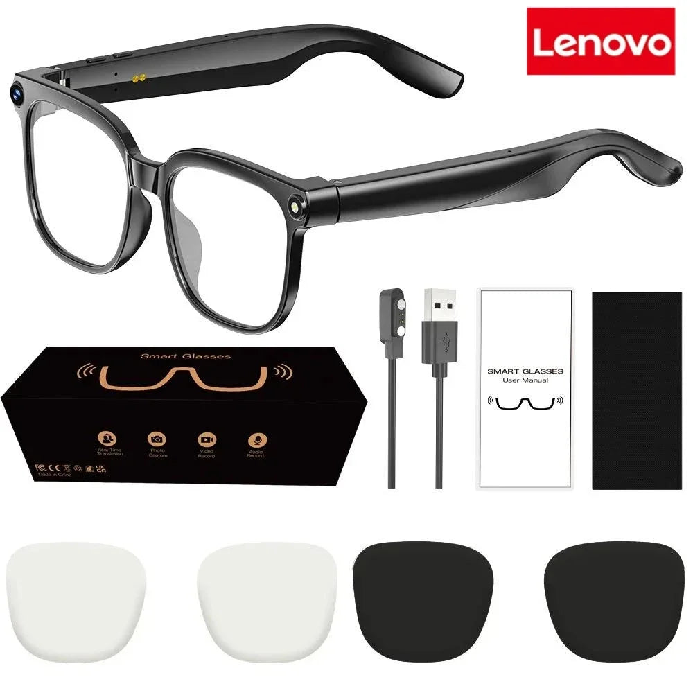 Lenovo AI Smart Glasses 2026 – 8K Kamera, Übersetzung, Musik & Bluetooth