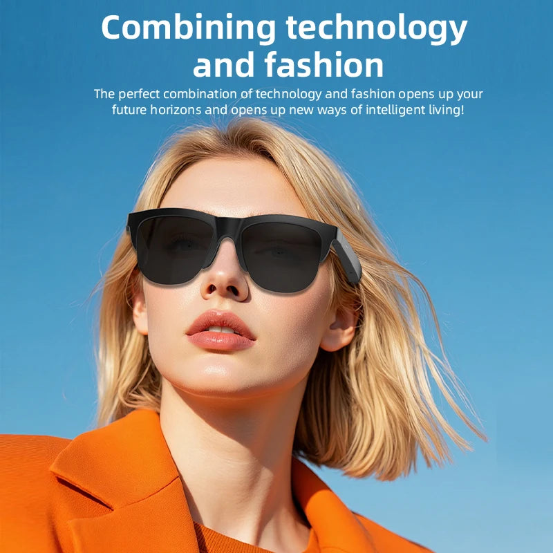 Bluetooth Sport Sonnenbrille – Musik, Anrufe, KI-Übersetzung & UV-Schutz