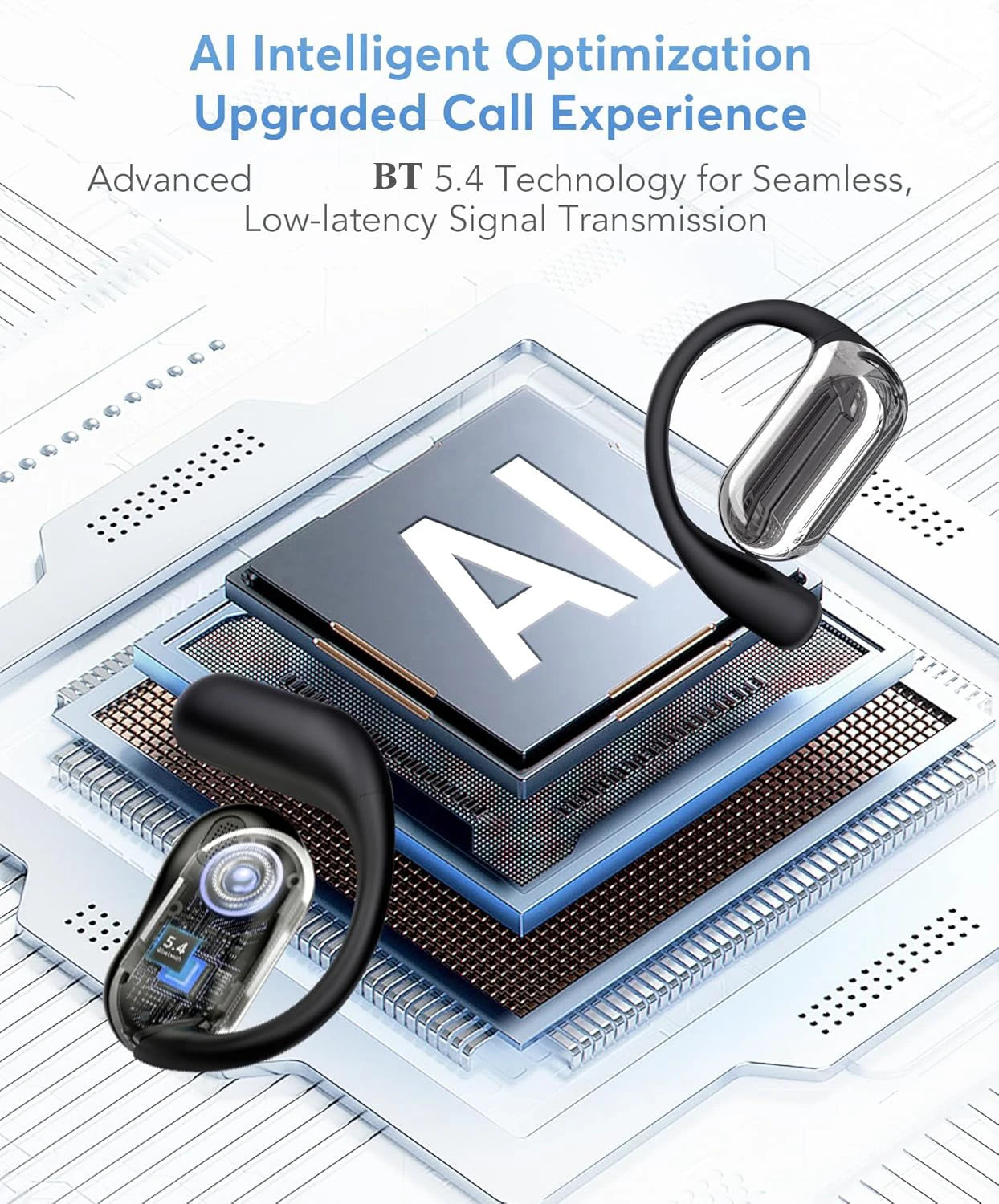 AI Übersetzer Kopfhörer – 144 Sprachen, Bluetooth 5.4 & Echtzeit Voice Translation
