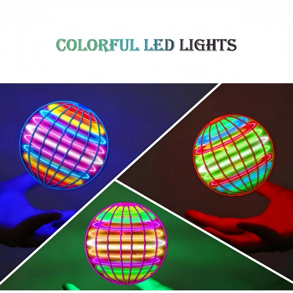 Flyorb LED-Flugball mit Boomerang-Effekt und Fernbedienung – Produktbild 10