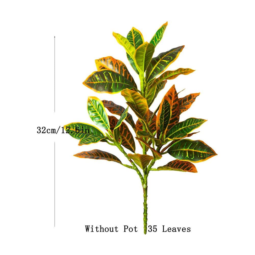 Künstliche Pflanzen 24–41 cm – Tropische Zweige für Heim & Büro