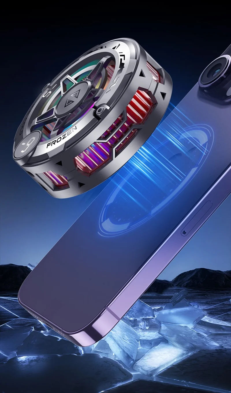 K20 Magnetischer Handy-Kühler – Portabel, RGB & Digitaldisplay für Gaming – Bild 9