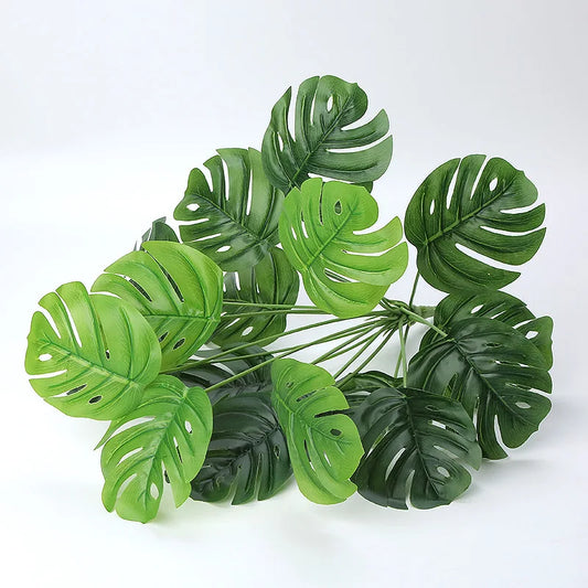 Künstliche Monstera Pflanze 42–54cm – UV-beständig für Indoor & Outdoor Deko