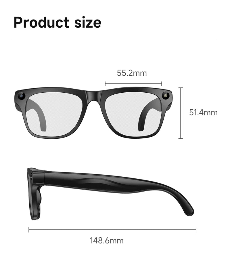 Xiaomi KI Smart Brille – 4K Kamera, ChatGPT & Bluetooth Audio Sonnenbrille
