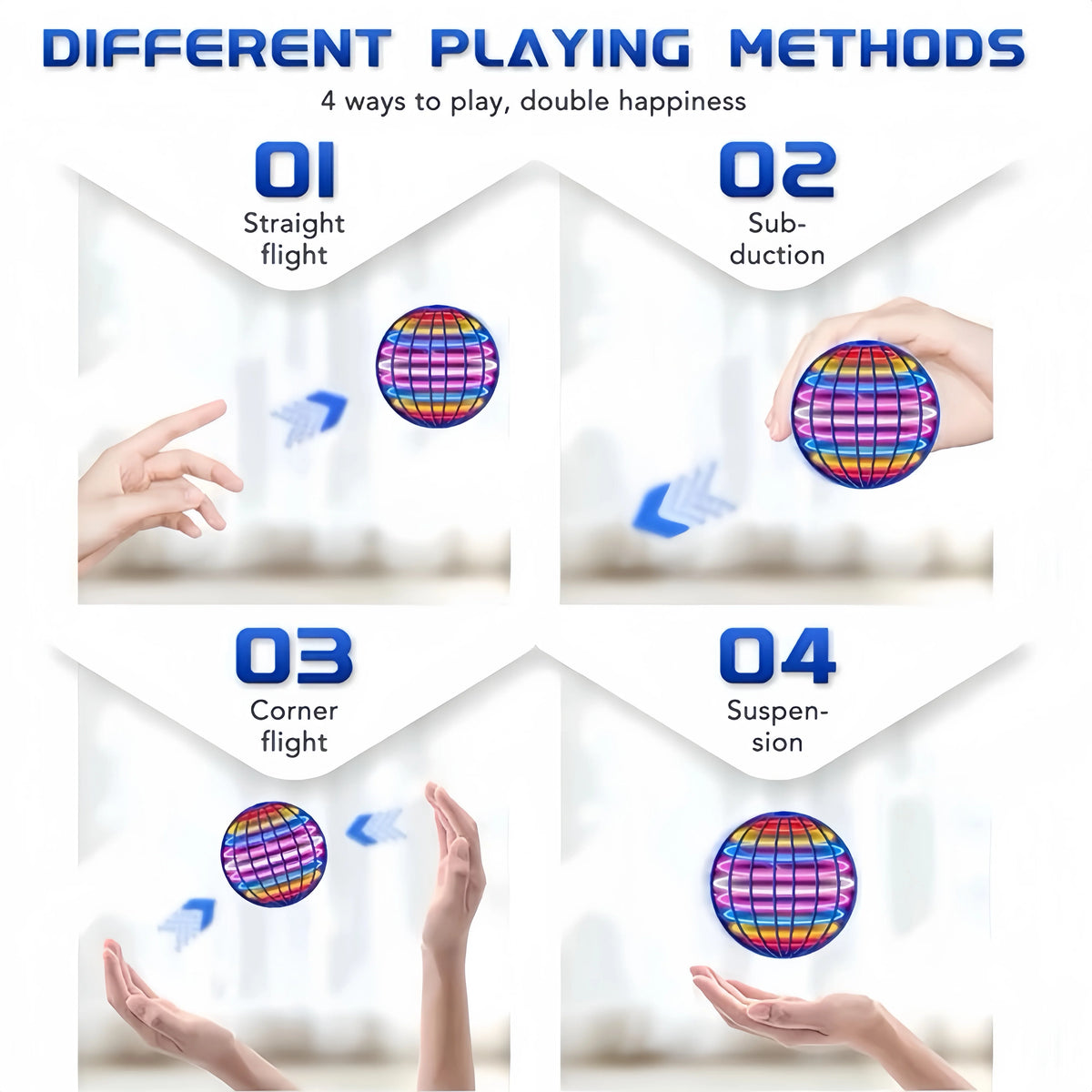 LED-Flugball 2026 mit Handsteuerung und Boomerang-Effekt – Produktbild 11
