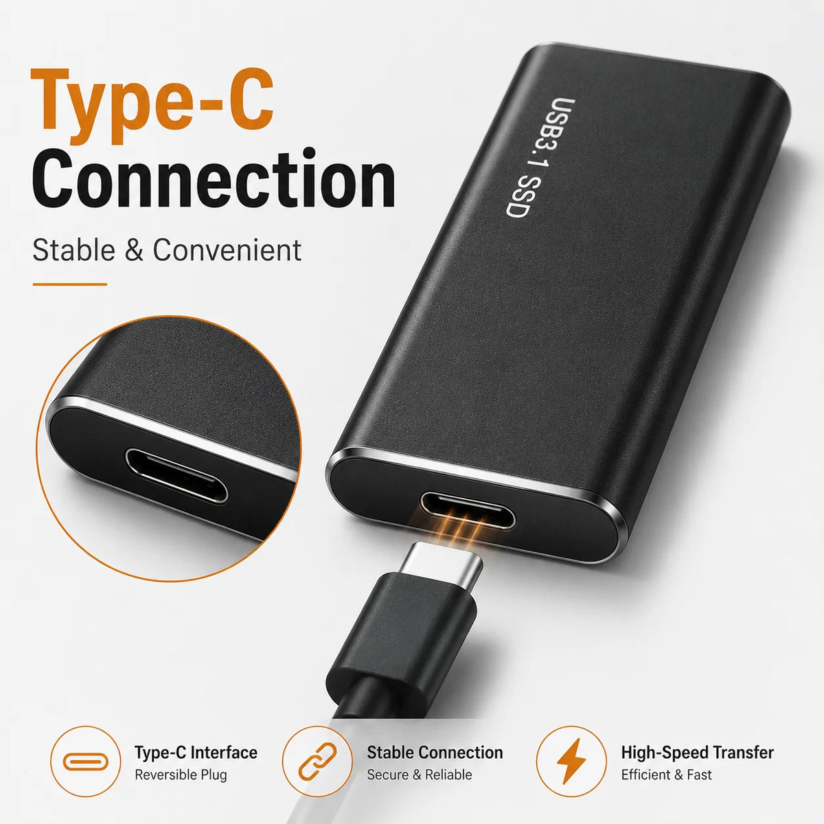 Portable SSD USB 3.1 Type-C – 1TB bis 4TB, für Laptop, Mac & Smartphone – Bild 4