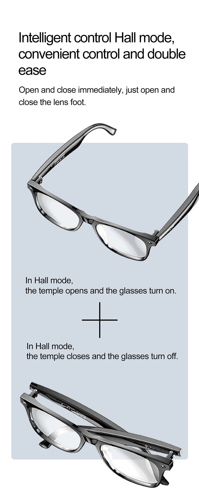 Smart Brille W100 – IP67 Wasserdicht, 164 Sprachen, GPS, Ultraleicht 25g