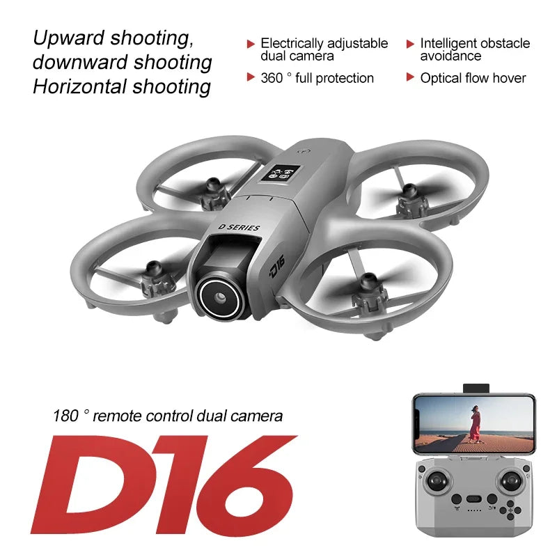 Lenovo D16 Drohne 8K GPS – Brushless Motor, Hinderniserkennung, Dual-Kamera & Optischer Fluss