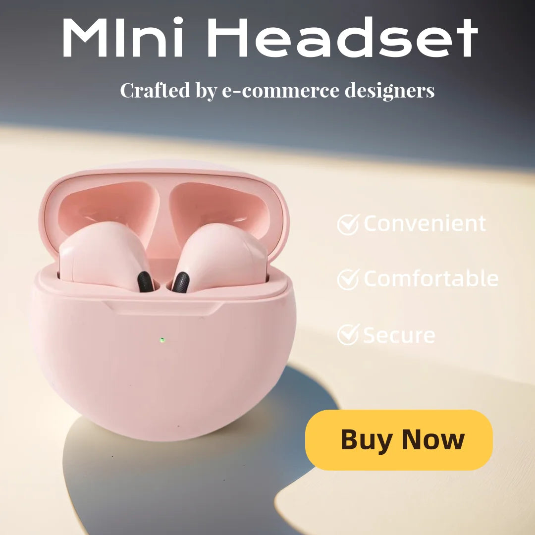 TWS Bluetooth Kopfhörer – Noise Cancelling Earbuds mit Mikrofon