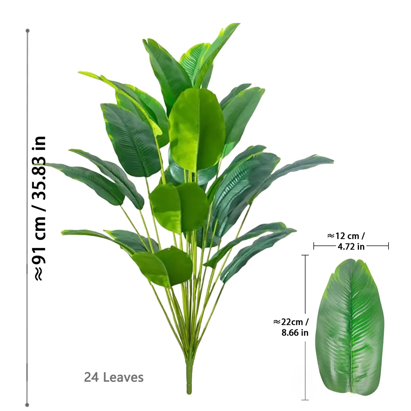 Künstliche Monstera Palme – Tropische Dekopflanze für Garten & Wohnzimmer