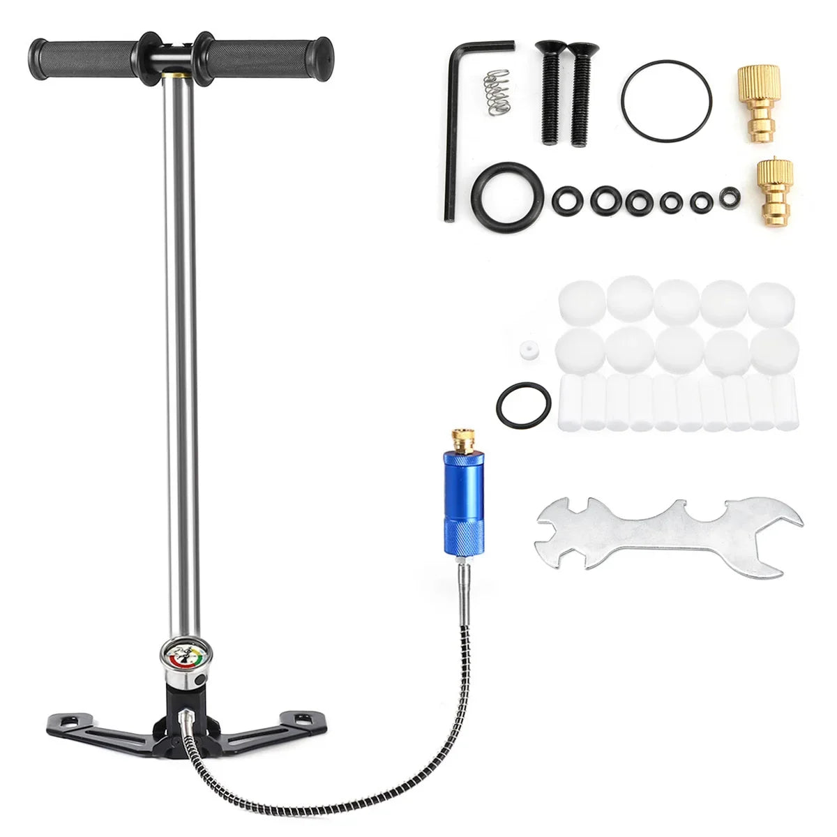 0,5 L Scuba Sauerstoffflasche – Set mit Pumpe & Tasche für Schnorcheln & Tauchen