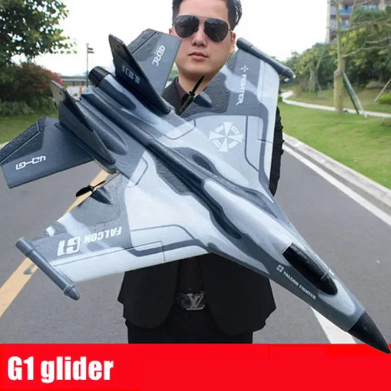 G1 RC Drohnen-Gleiter – 3-Kanal Fernsteuerung, Schaumstoff, Handwurf & Outdoor-Flugzeug