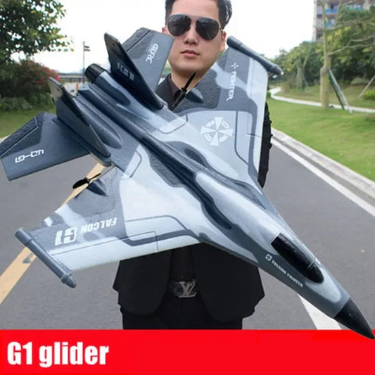 G1 RC Drohnen-Gleiter – 3-Kanal Fernsteuerung, Schaumstoff, Handwurf & Outdoor-Flugzeug