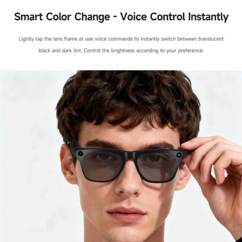 Xiaomi KI Smart Brille – 4K Kamera, ChatGPT & Bluetooth Audio Sonnenbrille